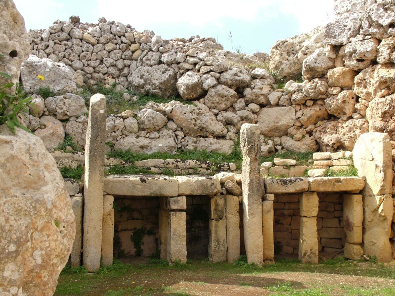 Visit Ġġantija Temples, known to be the oldest freestanding temples in the world