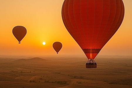 Marrakech Sunrise Hot Air Balloon + Traditional Breakfast