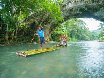 Great River Rafting and Limestone Massage in Lethe, Jamaica