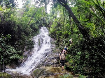 On the way to summit Doi Pui