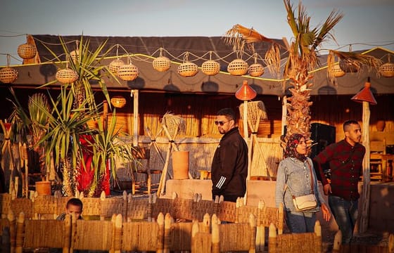 Marrakech: Agafay Desert Quad Biking & Camel RIDE & Dinner & Show