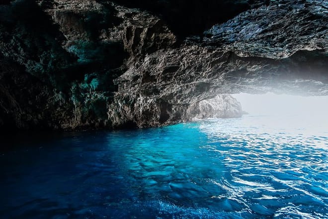 Amazing Blue Cave