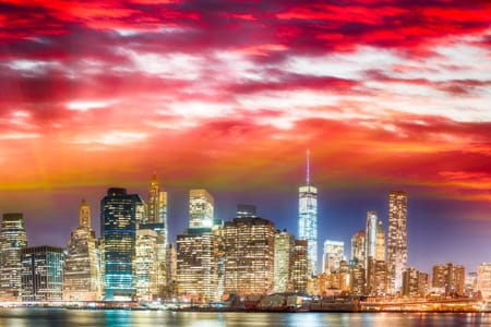 Sunset Skyline Cruise: Iconic Views of NYC and the Statue of Liberty