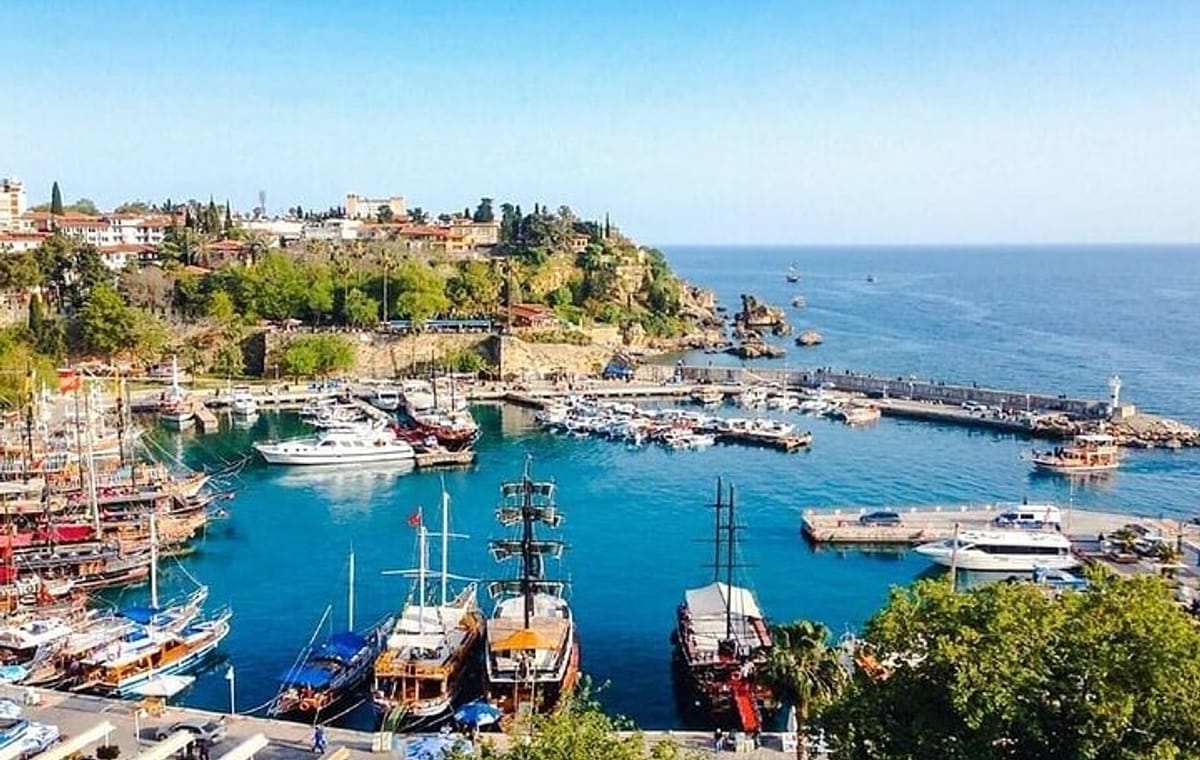 Antalya City Tour with Boat Trip and Waterfalls from Alanya