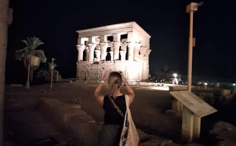 Philae Temple Night Light Show with Private Transfers in Aswan