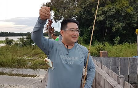 Piranha Fishing and Alligator Watching on the Solimoes River