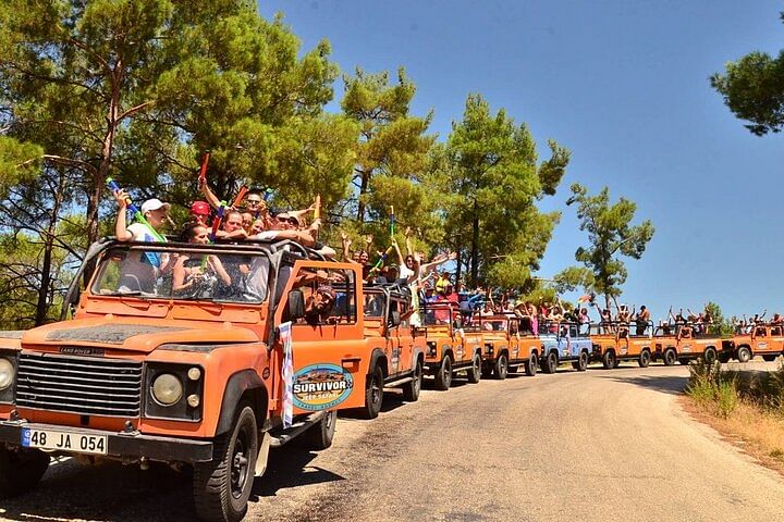 Alanya Jeep Safari: Off-Road Adventure, BBQ Lunch & Hidden Waterfall