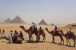 Cairo Private day tour by plane from Hurghada