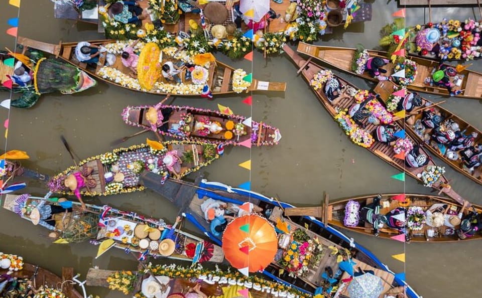 From Bangkok: Damnoen Saduak Floating Market Tour
