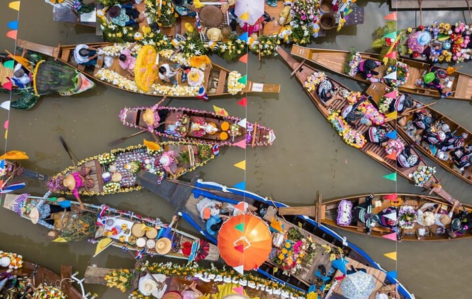 From Bangkok: Damnoen Saduak Floating Market Tour