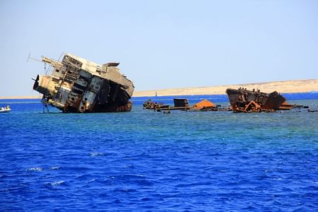 Snorkeling Adventure at Tiran Island: Explore Coral Reefs & Shipwrecks