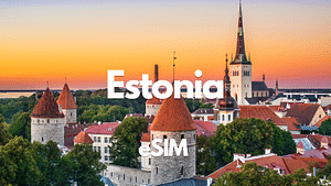 Tartu (Estonia) Data eSIM : 0.5GB to 2GB/daily - 30 Days