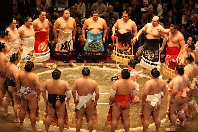 Sumo Tournament Experience in Fukuoka