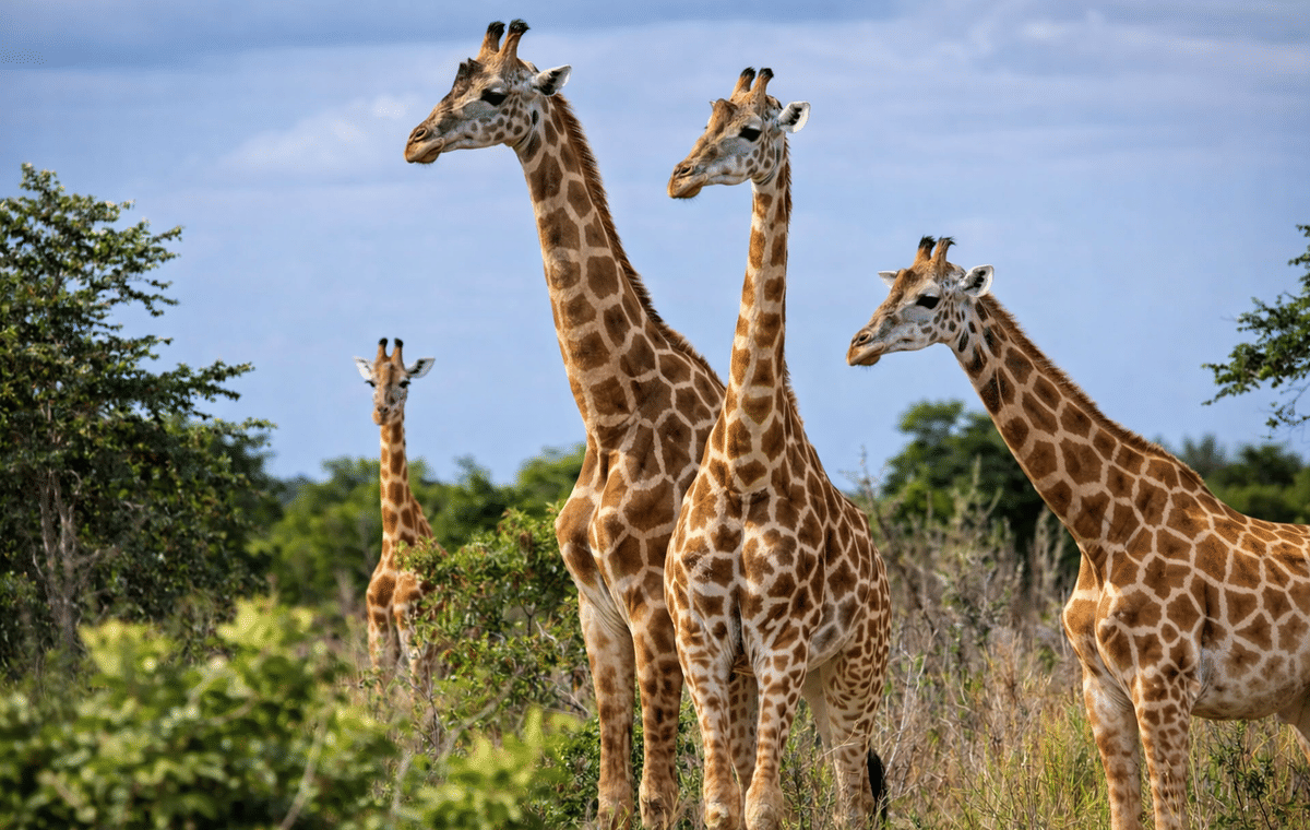 Garamba National Park Savanna Safari Track Kordofan giraffes, elephants, and lions across one of Africa’s oldest parks