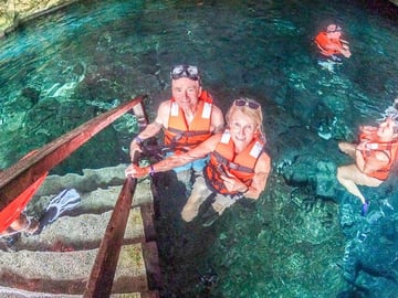Private Half day Tour Cenote Cave and Snorkeling