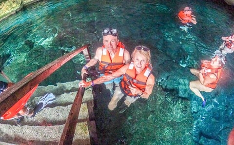 Private Half-Day Snorkeling and Cenote Tour in Akumal