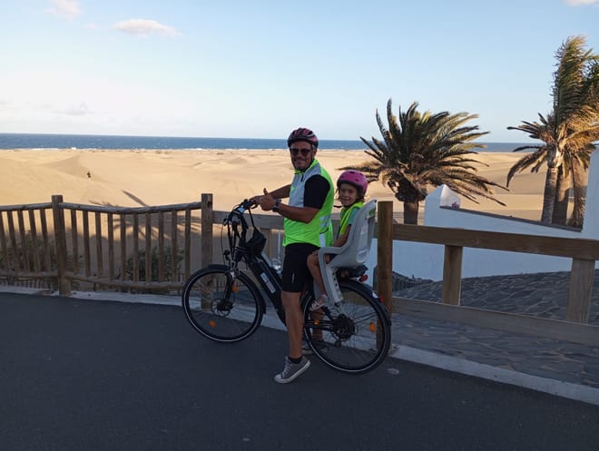 E-Bike Family Tour : Sightseeing in Playa Ingles,Maspalomas Dunes 9