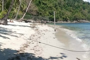 Portbarton island hopping tour with transport fr puerto princesa