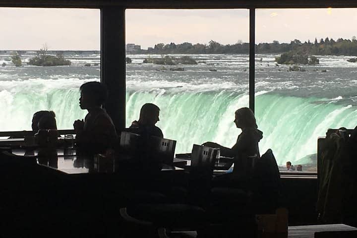 Helicopter Ride Over The Falls and Sit down Meal at Elements located on Falls
