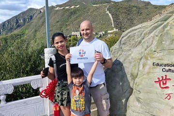 Beijing private layover Mutianyu Great Wall English guided tour.