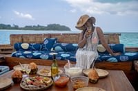 Full Day Mnemba Island Luxury Dhow in Zanzibar 7
