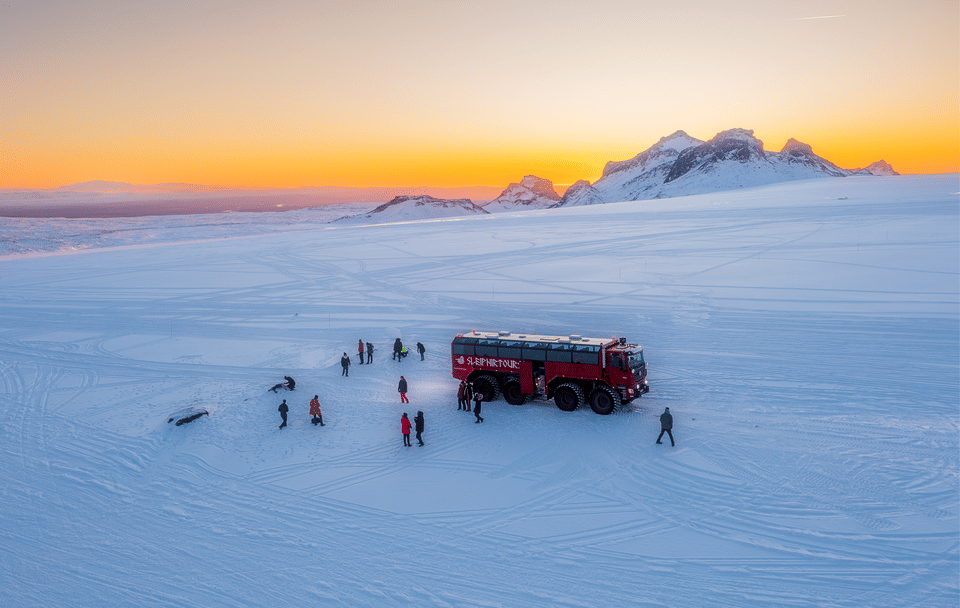 Summer Solstice Glacier Tour at Langjökull from Gullfoss