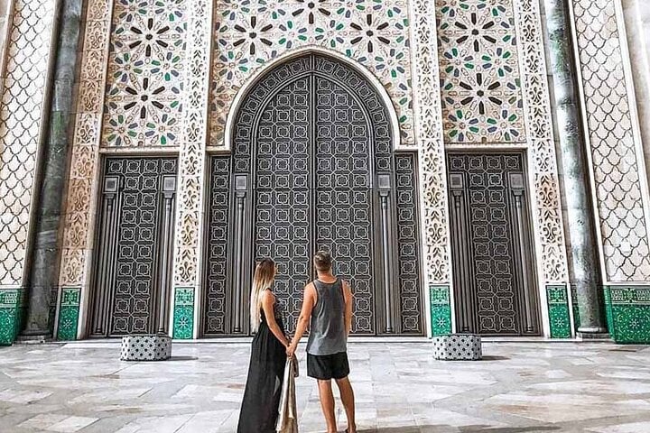 Private Casablanca Tour with Mosque Ticket and pickup from Cruise 10