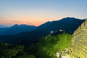 5-Hour Private Night Tour of Great Wall in Mutianyu