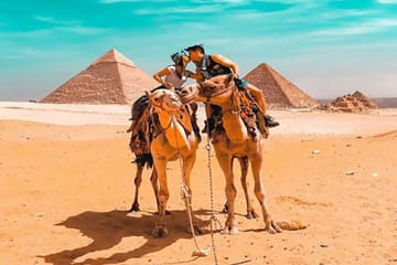 Family Private Tour of Saqqara, Dahshur, and Giza from Cairo