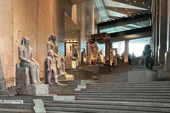 Statues of the Grand Egyptian Museum