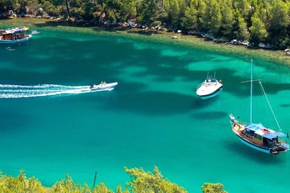 Marmaris Cleopatra Island & Gökova Bays Boat Tour with Lunch