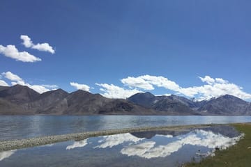 Leh to Pangong Lake Two-Day Tour with Overnight Stay