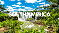Latin America Countries Data eSIM : 1GB/daily - 7Days 10