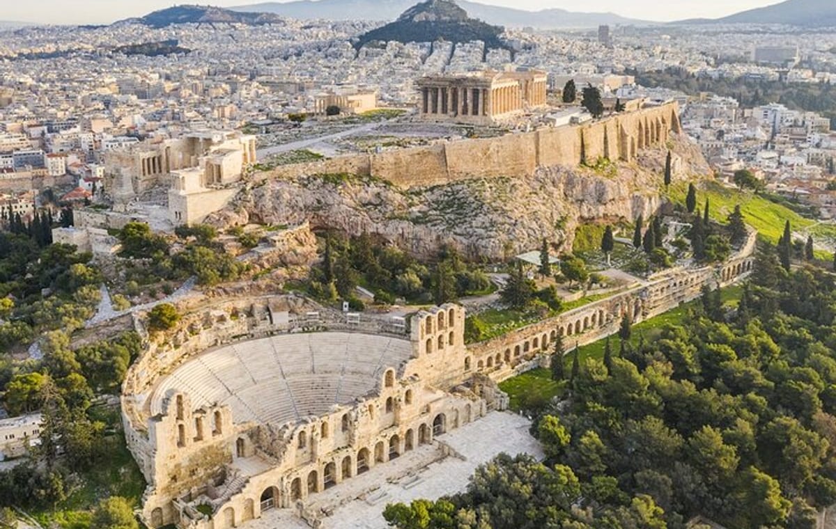 Athens Guided tour with views of Acropolis Parthenon Agora
