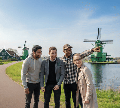 Secrets of Zaanse Schans Self-Guided Exploration Game Tour