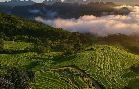 Pu Luong 3 Days 2 Night Off Road Trekking & Waterfall from Hanoi