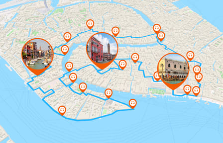 Audio Guided Walking Tour of Venice's Iconic Attractions