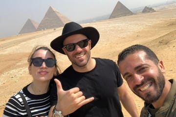 Private Tour of Giza Pyramids, Egyptian Museum, and Khan El Khalili