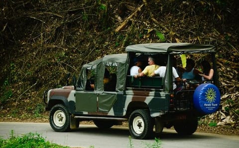 Jeep Tour to Pedra Branca and Tarzan Waterfalls in Cunha