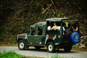 Jeep Tour to Pedra Branca and Tarzan Waterfalls in Cunha