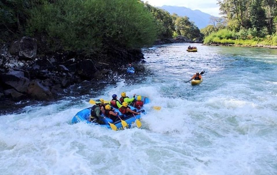 Private Full Day Rafting and Wine From Santiago