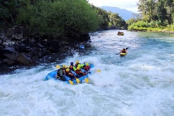 Private Full Day Rafting and Wine Tasting from Santiago