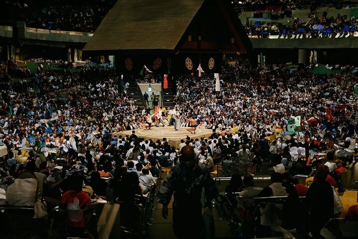 Sumo Tournament Experience in Tokyo