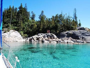 Yacht ride in Bariloche