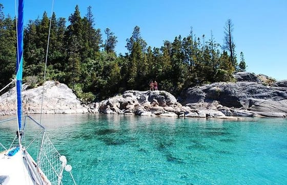Yacht ride in Bariloche