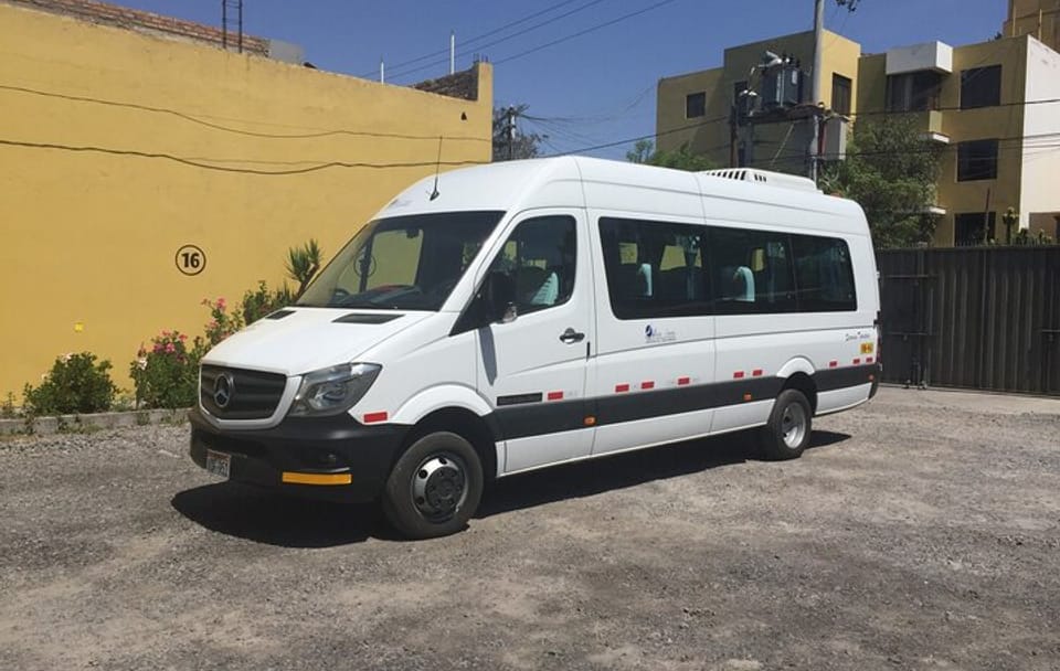 Private Airport Transfer to Arequipa City Center