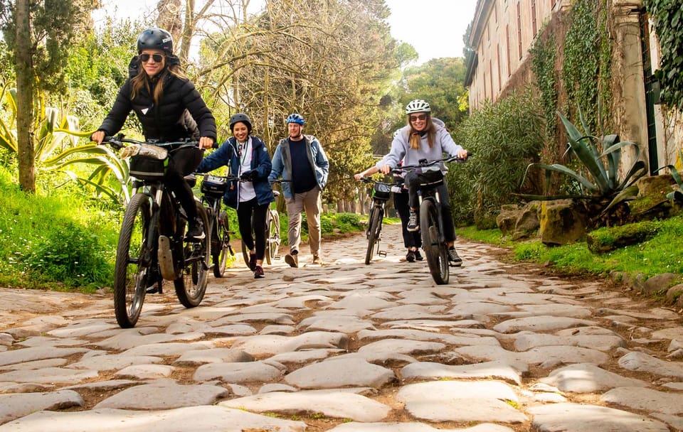 Bike Tour of the Appian Way and Catacombs in Rome