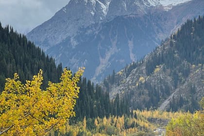 Issyk Lake with Turgen (Bear) Waterfall tour