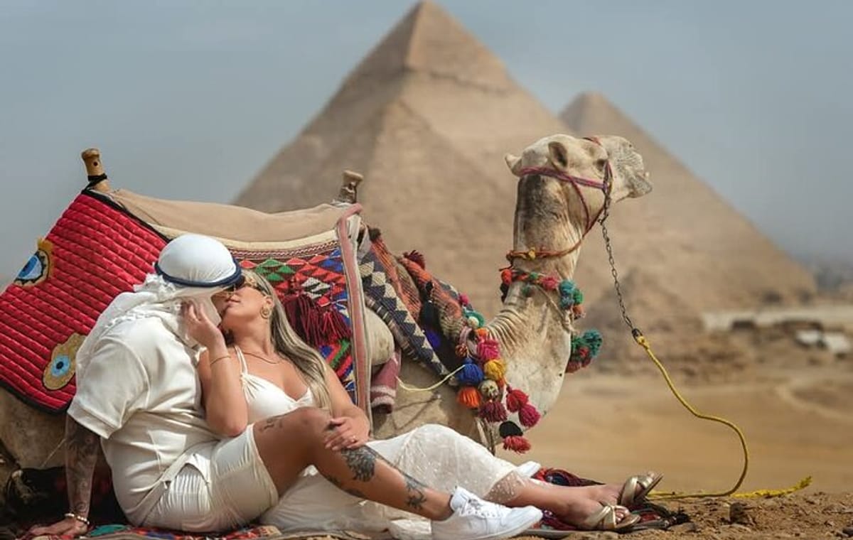 Full-Day Tour: Pyramids of Giza, Sakkara, Memphis with pickup