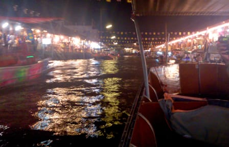 Maeklong Risky Market and Amphawa Floating Market